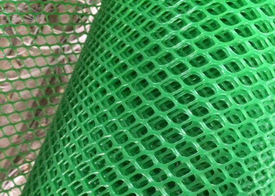 Vert Mesh Netting Hdpe For Fishing de plastique à plat de 10x10mm Apeture