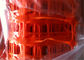 Barrière orange Netting Width de LDPE de 70 x de 40mm 1m