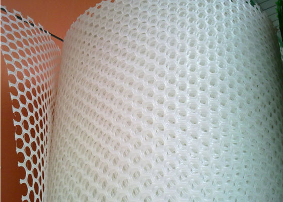 HDPE plat blanc 500g/M2 de 30x30mm par maille de filet plastique de Sqm