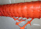 Barrière orange Netting Width de LDPE de 70 x de 40mm 1m